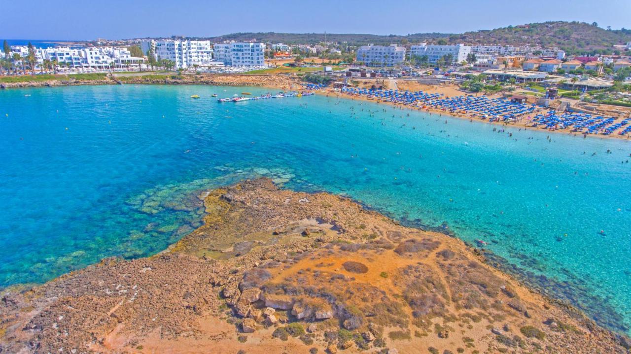 Odessa Beach Hotel Protaras Exterior foto